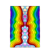 Rainbow Faces Pride Couple