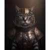 Chat guerrier