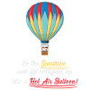 Heißluftballon & Ballon Fahrer Geschenk