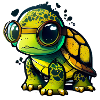 Cool little turtle