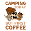 Coffee Camping skeleton