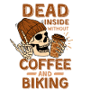Coffee Biking skeleton