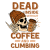 Coffee Climbing skeleton
