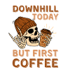 Café Descente squelette