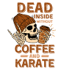 Coffee Karate skeleton