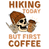 Coffee Hiking skeleton