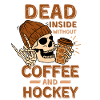 Coffee Hockey skeleton
