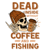 Coffee Fishing skeleton