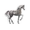 Horse Cartoon Mechanics