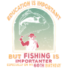 60th Birthday Fisherman Funny Fishing Gift