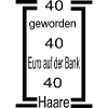40. Geburtsag
