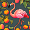 Flamingo in Digital Art