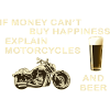 Moto et bière