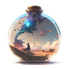 Bottled landscape