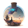 Bottled landscape