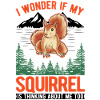 Écureuil Cadeau Écureuil Gris