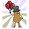 Peanut Birthday Gift Balloons School