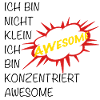 Konzentriert Awesome