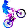 Mountain Bike Wheelie Backwheelhop