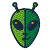 Twofaced alien