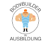 Bodybuilder in Ausbildung