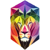 Lion's Head - geometric shape