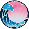 Pink kanagawa