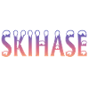 Skihase Skiing Geschenkidee