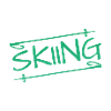 skiing