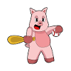 Pig Baseball Batte