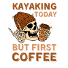 Coffee Kayaking skeleton