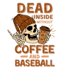 Coffee Baseball skeleton