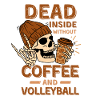 Coffee Volleyball skeleton