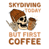 Café Squelette de parachutisme