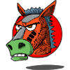 Axo the grumpy horse