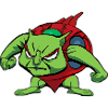 Warry the warrior turtle