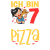 Ich bin 7 - Mädchen Pizza