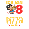 Ich bin 8 - Mädchen Pizza