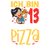 Ich bin 13 - Mädchen Pizza
