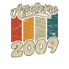 2009 Birthday Awesome since Retro