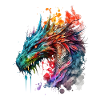Aquarelle Dragon