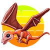 Ptérodactyle volant