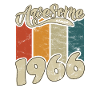 1966 Birthday Awesome since Retro