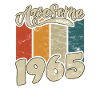 1965 Birthday Awesome since Retro
