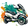 Scooter 3 wheels MP3 ⭐⭐⭐