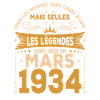 MILLÉSIME MARS 1934 ÉDITION LIMITÉE