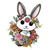 Süßer kleiner Osterhase