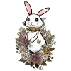 Cute Easter in the Flowers