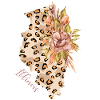 Illinois Leopard-pattern Map Leo State