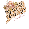Leopard Print Map State Cenneticut
